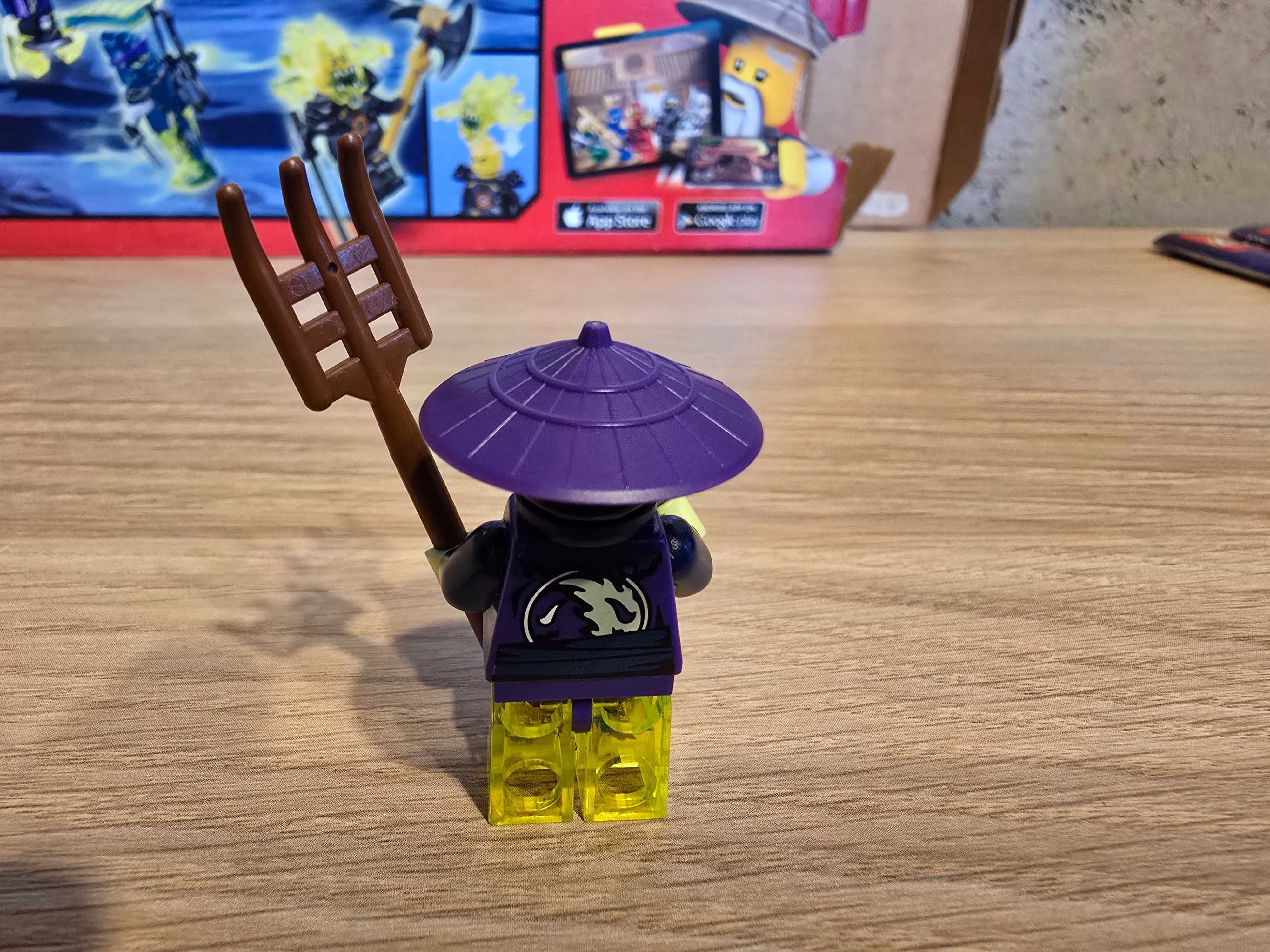 LEGO 70734 NINJAGO Smok mistrza Wu-pudełko, instrukcja