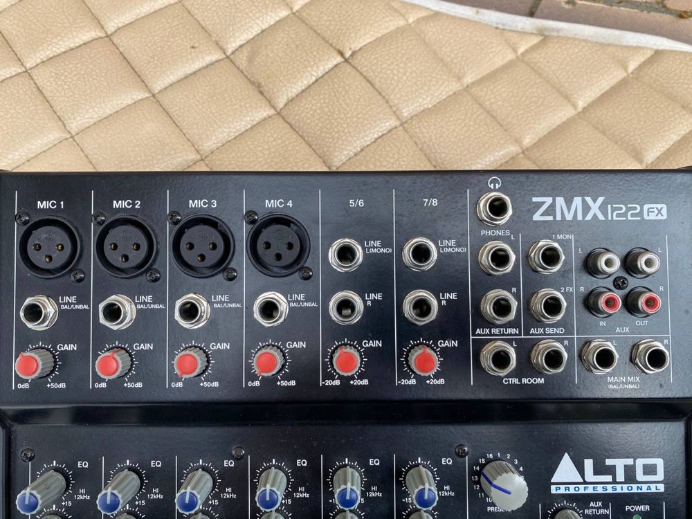 Alto ZMX 122FX Professional (пульт)