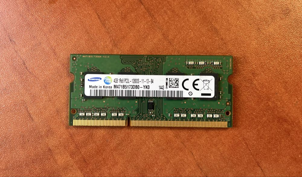 Pamięć RAM Samsung 2x4GB DDR3 SO-DIMM 1600 MHz Samsung