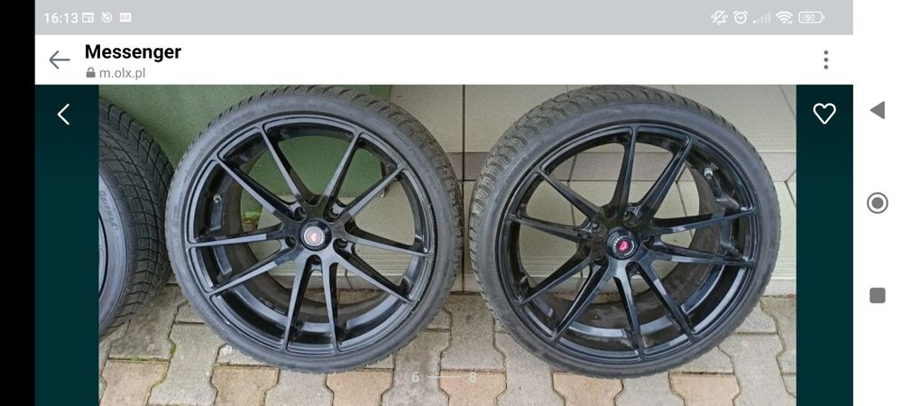 Felgi 19" AUDI/Mercedes 5x112 opony zimowe