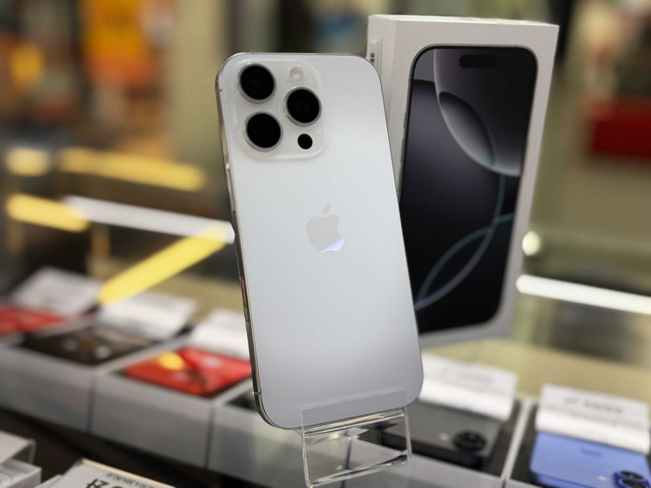 Apple iPhone 16 Pro 128 GB – Biały | JAK NOWY | Gwarancja | Raty 0%