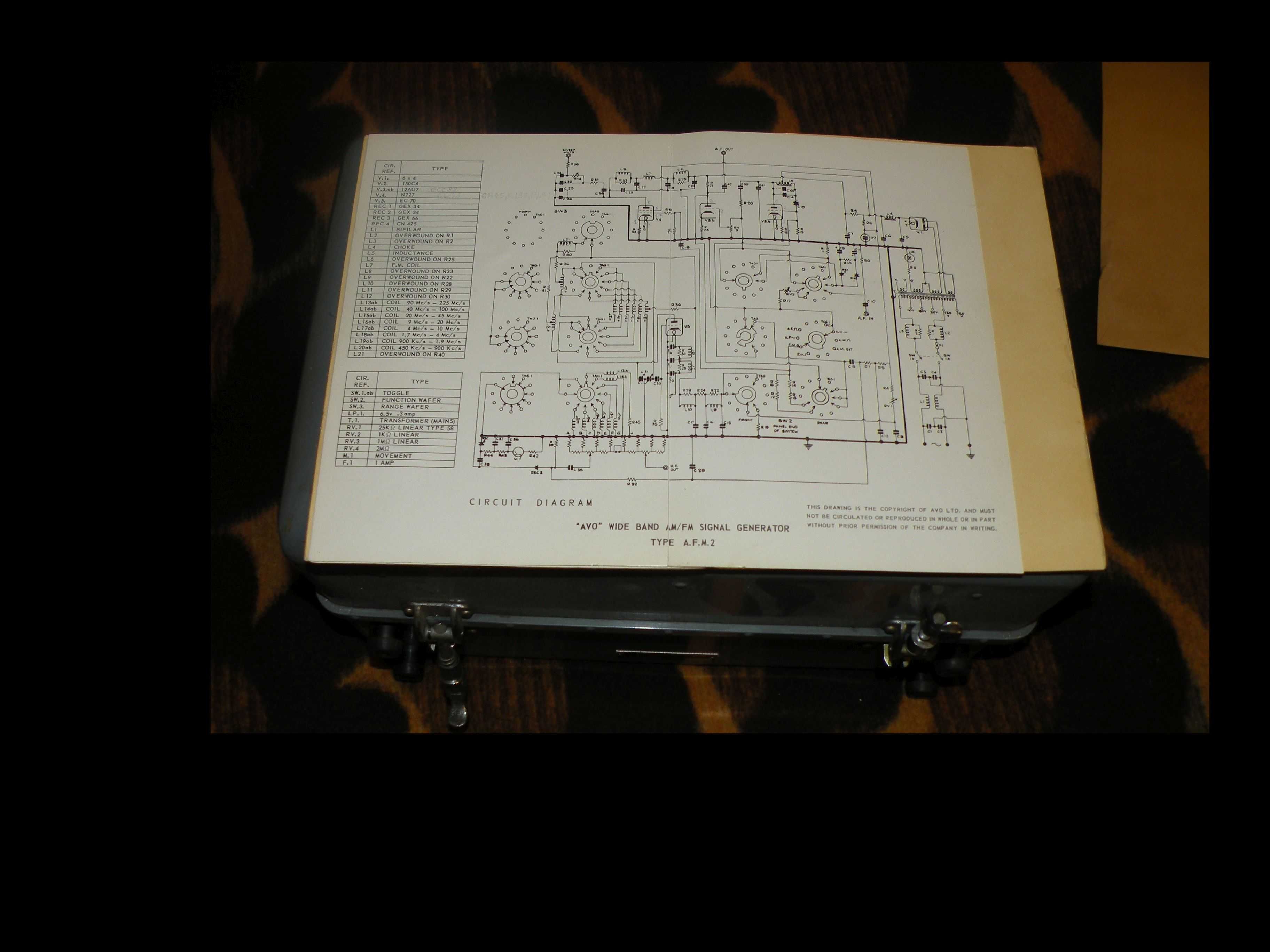 Generator sygnałowy od 450 Khz do 225 Mhz AM