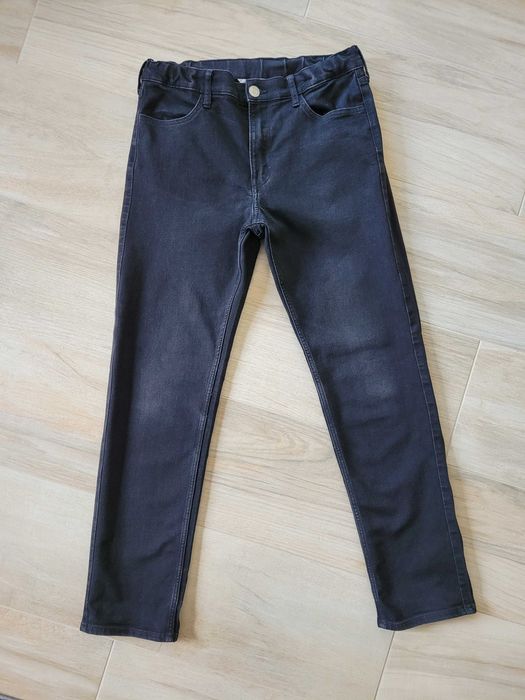 Spodnie jeansowe H&M r. 170 czarne