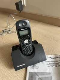 Telefon bezprzewodowy Panasonic KX-TCD430PD słuchawka zasilacz