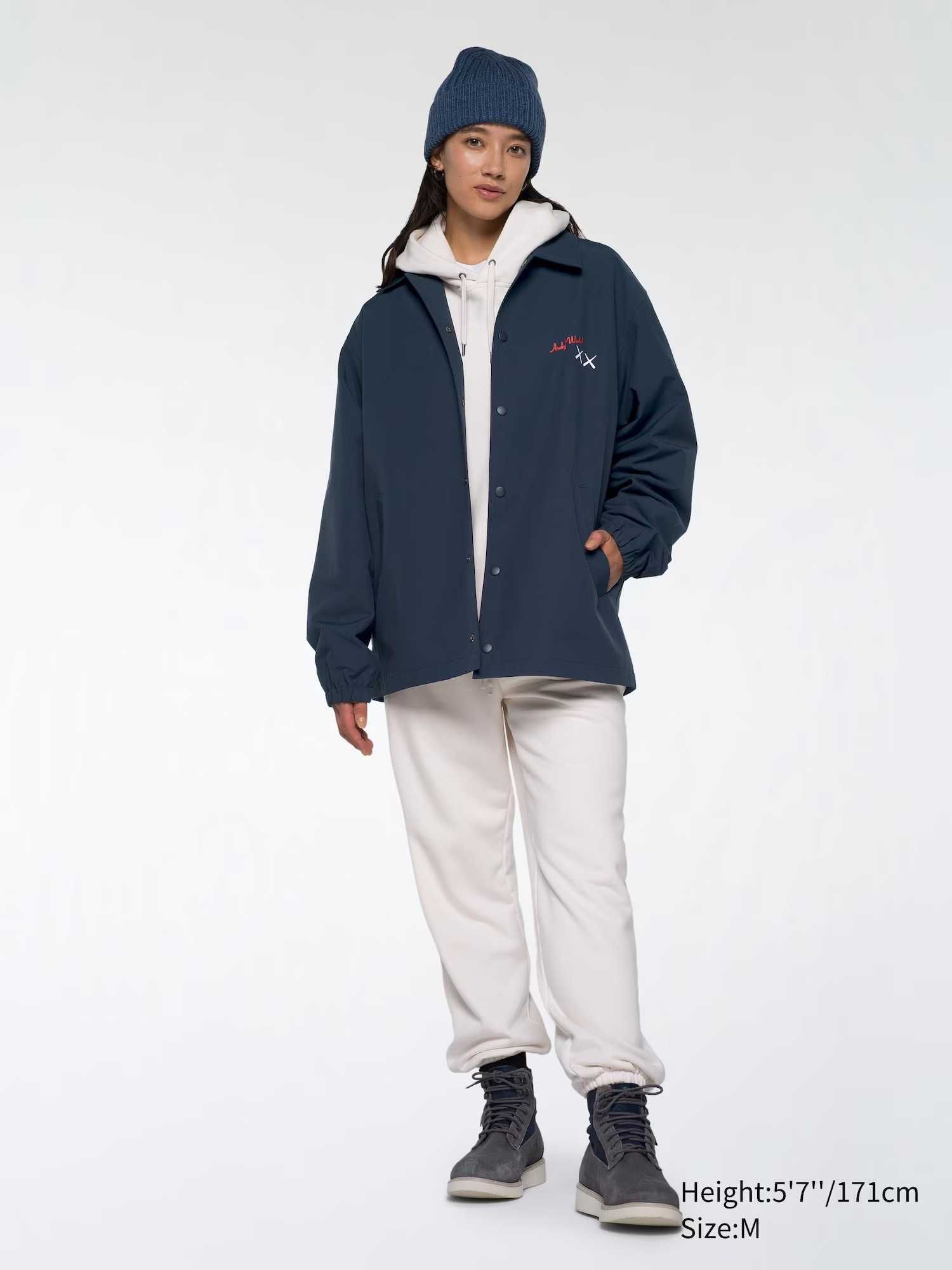 Куртка UNIQLO x KAWS + Andy Warhol UT Coach Jacket!