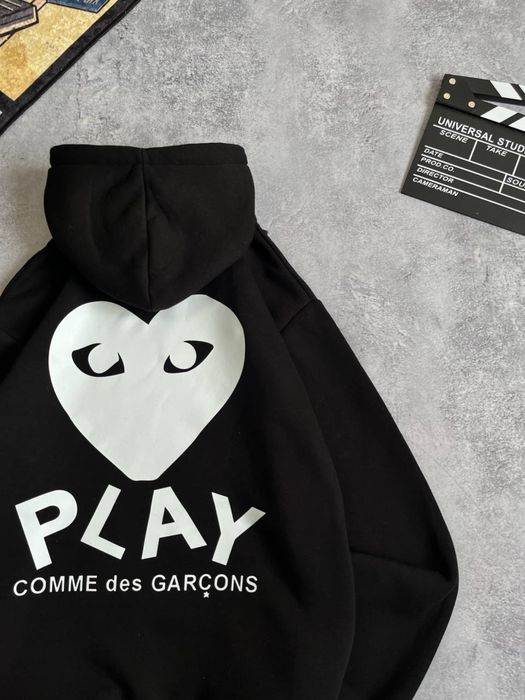 Худи Play Comme des Garcons черное