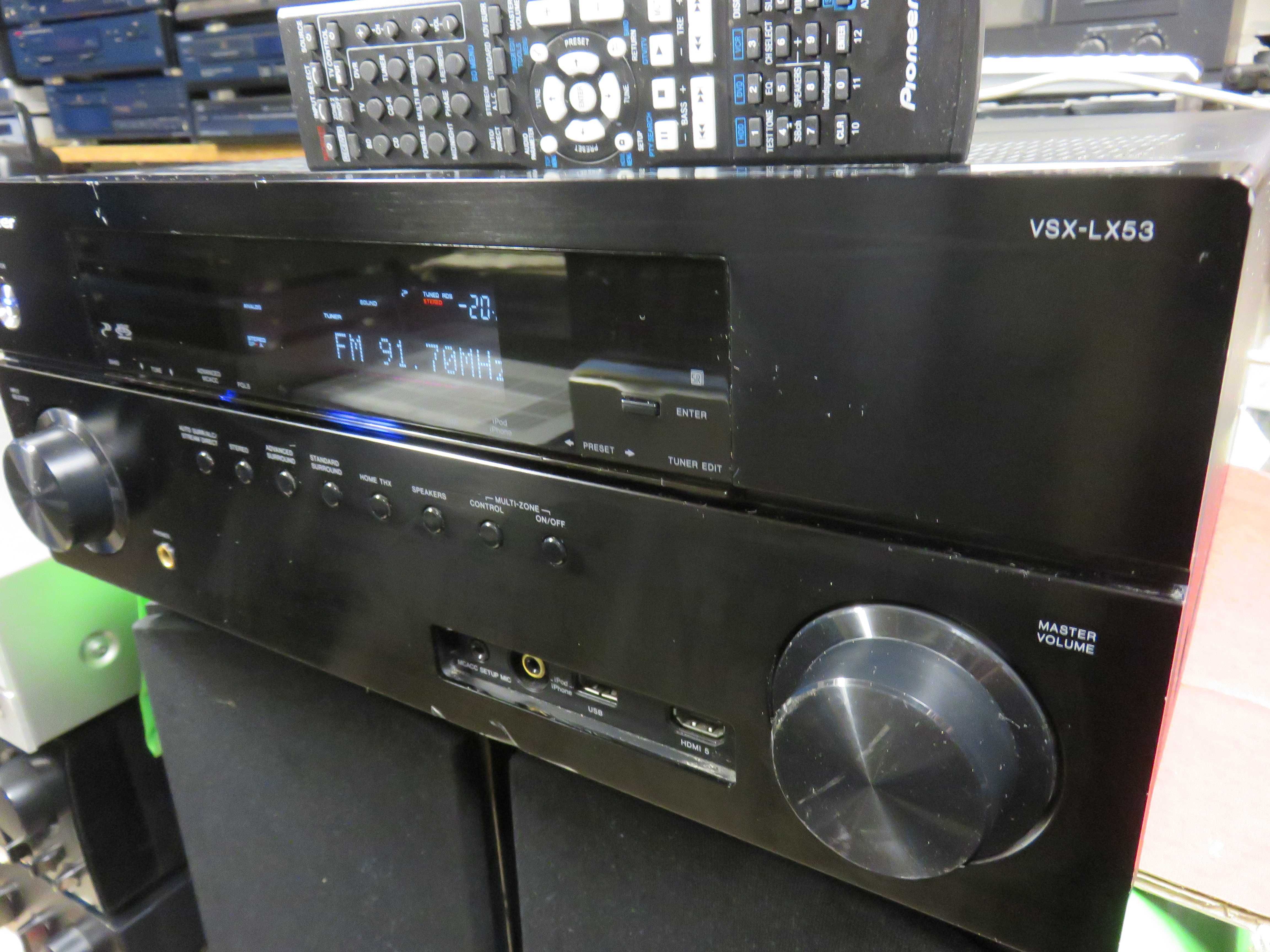 Amplituner Pioneer VSX-LX53 HDMI optyka Pilot USB