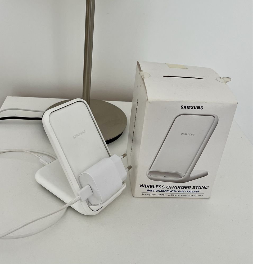 Carregador wireless fast charge sem fio Samsung 15w com fatura