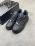 Buty meskie Mokasyny Nike_Air_Force_1_LowSupreme_Black_r.40.5