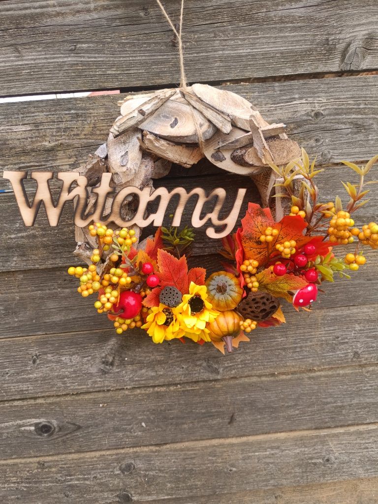 Wianek jesienny .