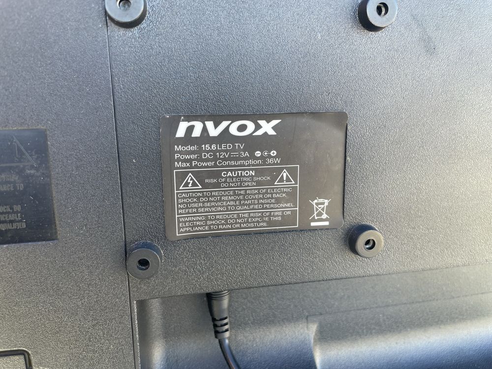 Telewizor NVOX Turystyczny Kamper 15,6” LED + Dekoder w zestawie