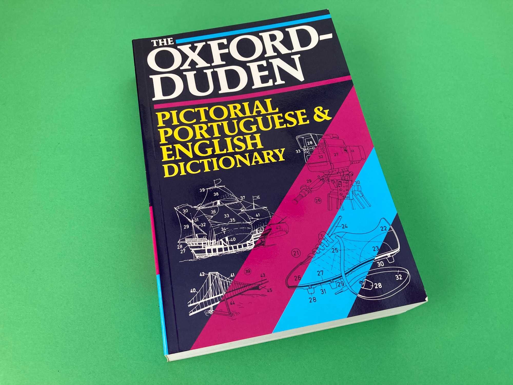 Dicionário Oxford - Duden Pictorial Português & Inglês  - Novo