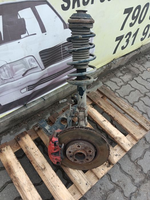Opel Astra H III wahacz zwrotnica zacisk mcpherson lewy przód