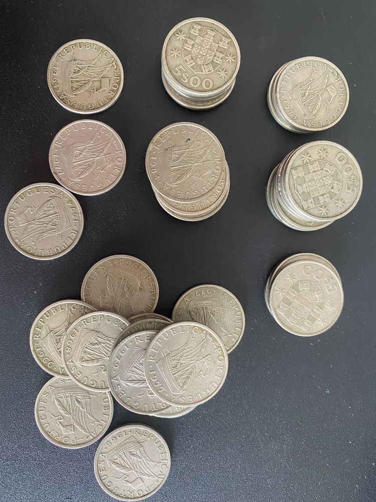 40 Moedas 5 escudos