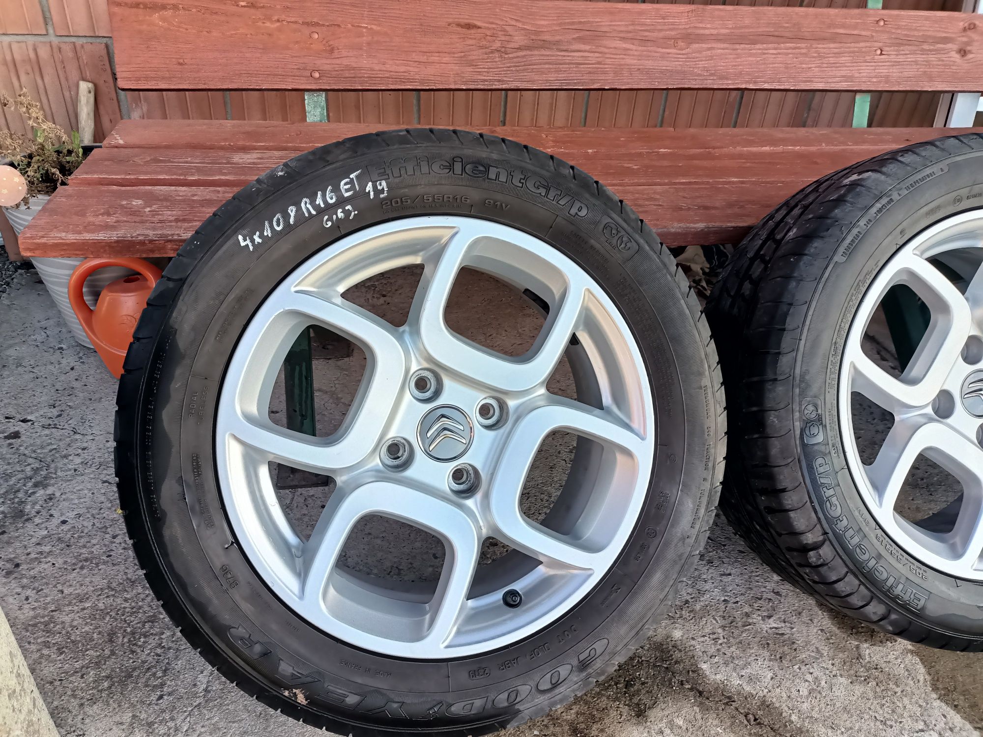 Felgi 4x108 R16 Citroen