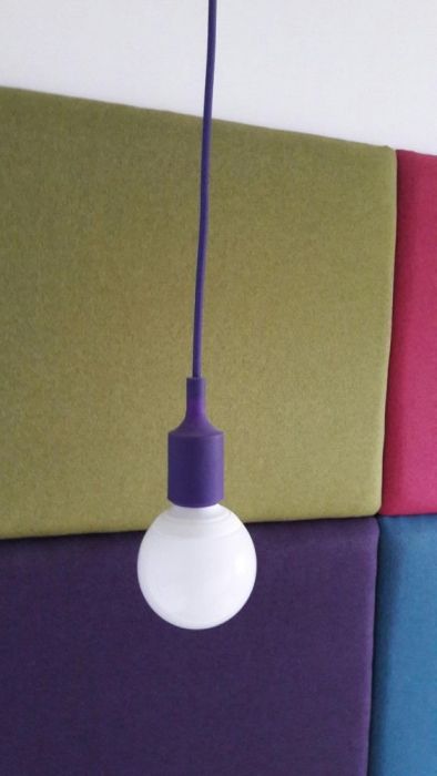 Lampa nowoczesna ozdobny sznur