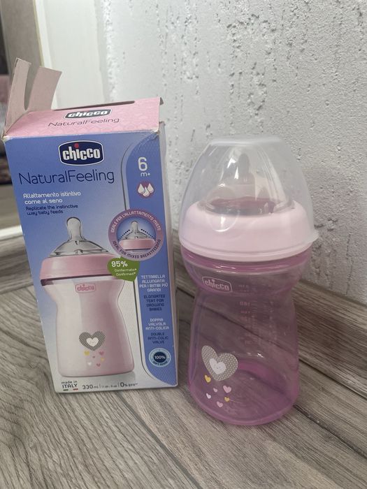 Бутилочка пляшечка для годування 6м+ Chicco