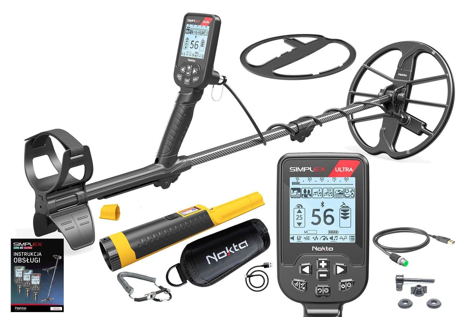 Wykrywacz metali Nokta Simplex Ultra + Accupoint