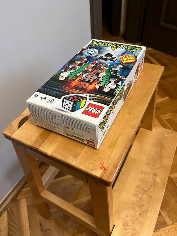 Monster 4 LEGO 3837 gra planszowa na klocki zapasowe