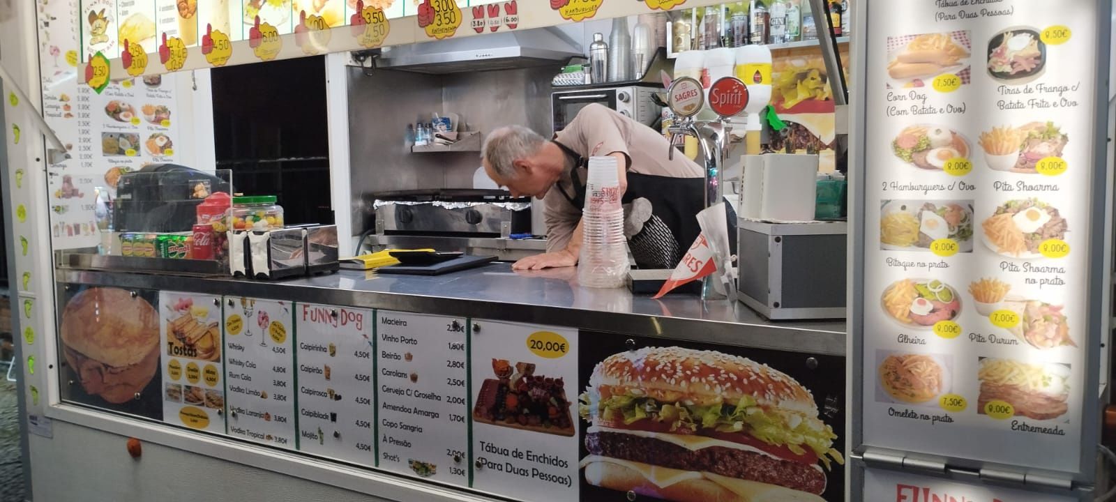 Roulote Comercial, Bar Móvel, Food Truck