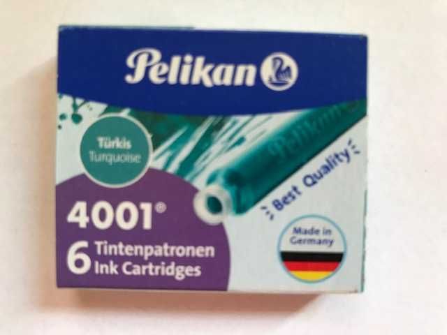 Zestaw Naboje atramentowe Pelikan 4001 krótkie 8 opakowań po6 szt.