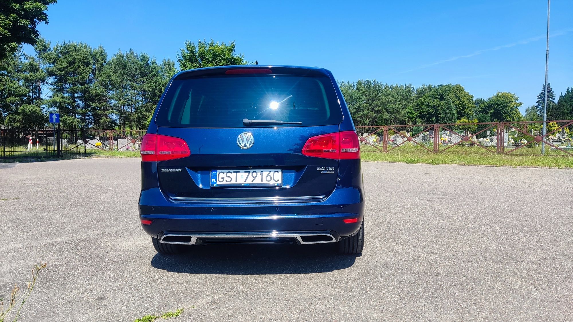 VW Sharan bi-led, 7 osobowy, android, el. drzwi, klapa