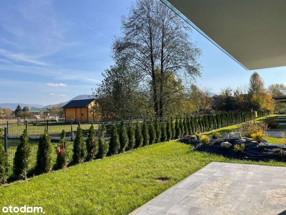 Mieszkanie pod Ustroniem obok lasu z dużym ogródkiem