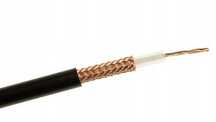 Kabel koncentryczny RG58 CU Linka 0,9mm Premium 100m