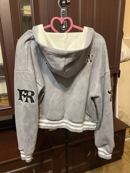 Тепла сіра жіноча кофта Uni Sad