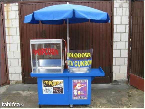 Wata cukrowa popcorn prażynki maszyna wynajem z obsługą