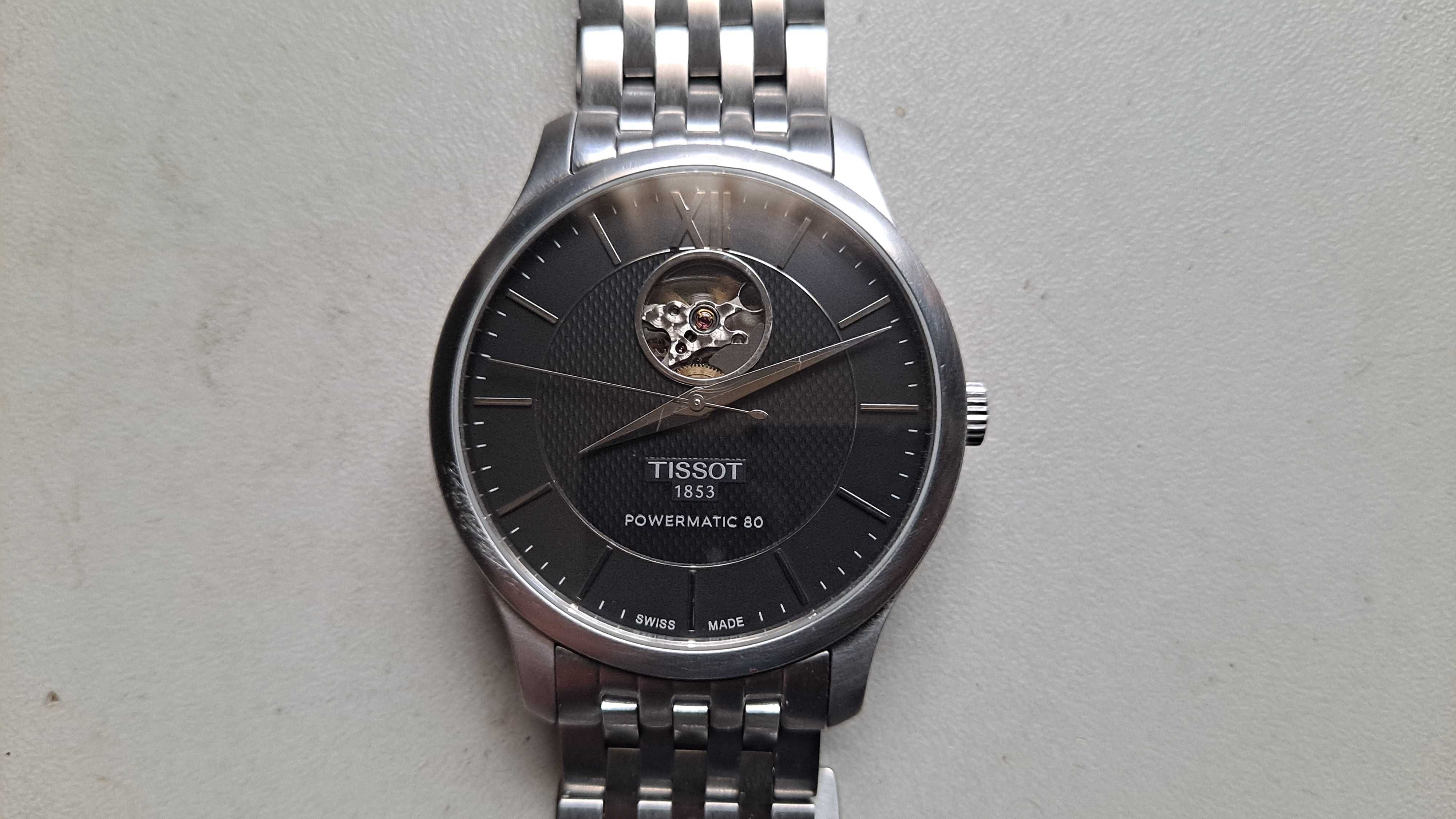 tissot - powermatic 80 - zegarek - automat
