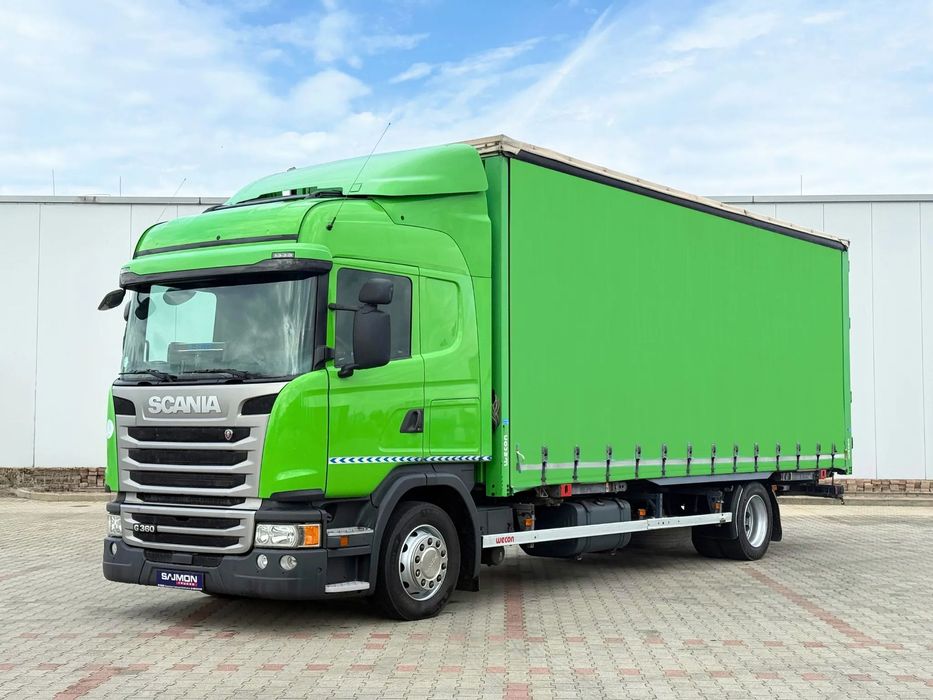 Scania G360 / PRZESTRZENNY 60M3 / PRZEJAZDOWY / 7,75 M / SALON PL