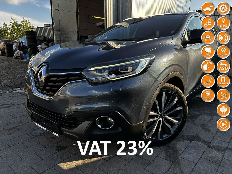 Renault Kadjar Kadjar 1.2 TCe 131KM kamera AUTOMAT skóra FULL LED navi SERWIS 2018