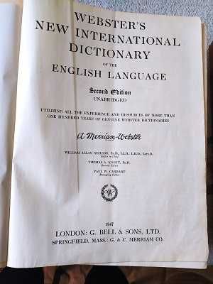 Encyklopedia Webster's Third New International Dictionary 1 - 2