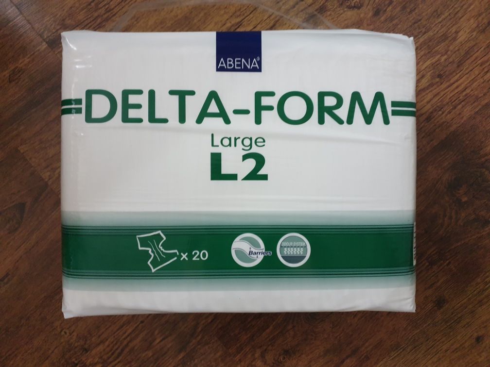 Pampersy pieluchomajtki dla dorosłych L 2 Delta form duze