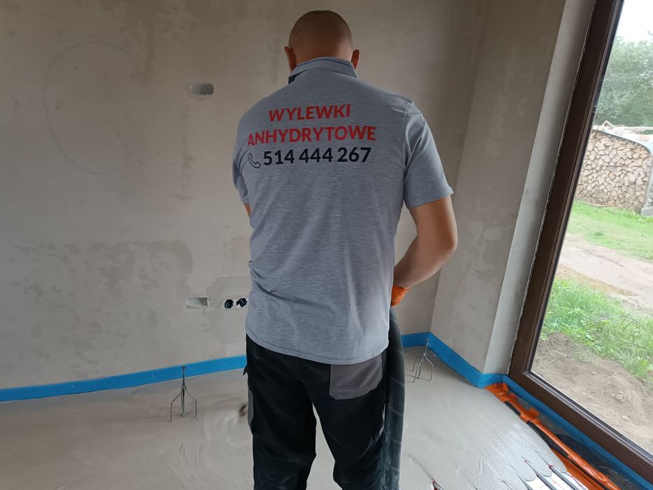 Wylewki anhydrytowe ,samopoziomujące