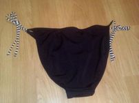 Majtki od bikini rozmiar 36 czarne