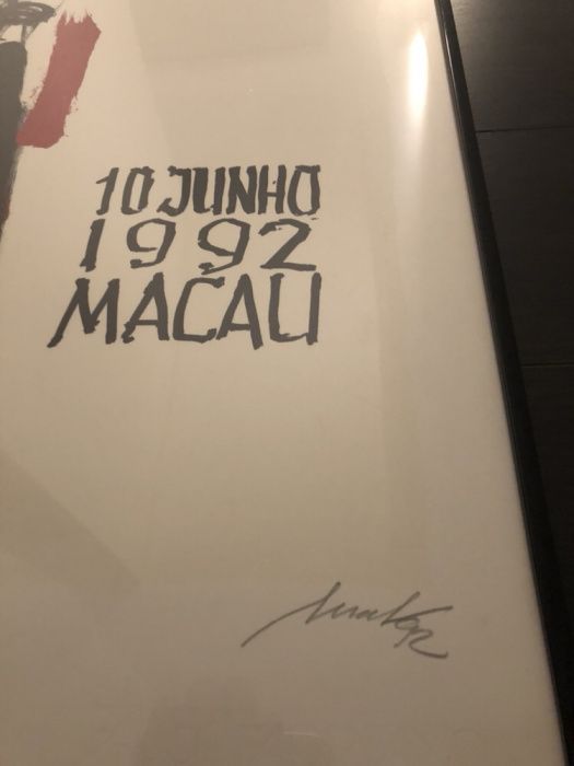 Serigrafia de Artur Bual (1926 a 1999) - Macau / Camões