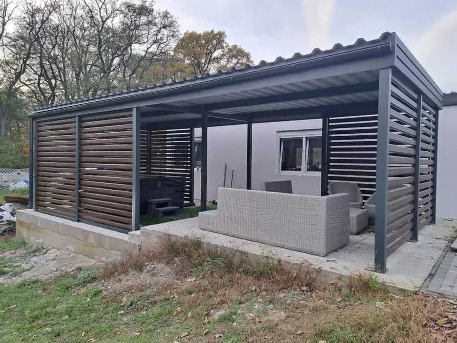 Альтанка якісне будівництво з дерева бесідка