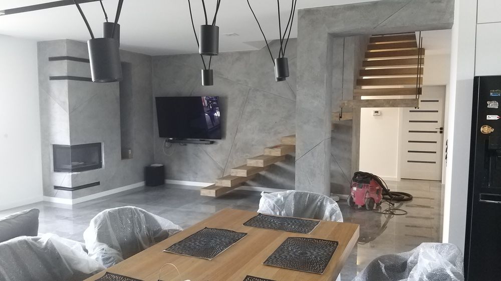 Malowanie, szpachlowanie, tapety natryskowe, wykończenia wnętrz.