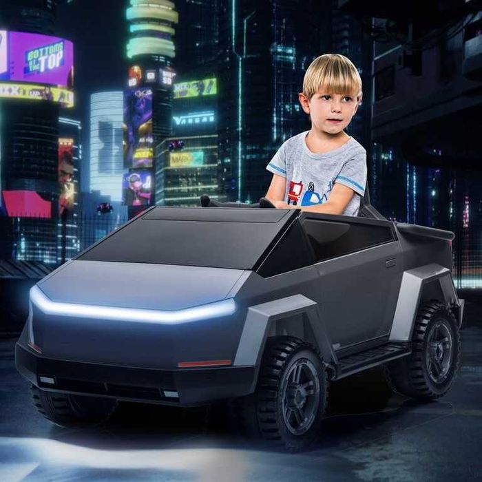 ПІД ЯЛИНКУ‼️Дитячий Електромобіль TESLA CYBERTRUCK 2025 4WD +Номери