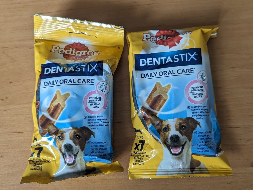 OKAZJA!!! Zestaw 2x DENTASTIX Pedigree dla małych piesków - NOWE!!!