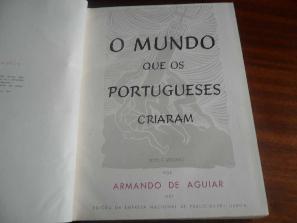 "O Mundo Que os Portugueses Criaram" de Armando de Aguiar