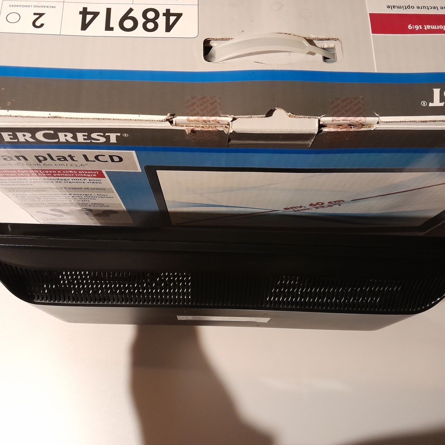 Monitor SilverCrest LCD 24-1 Wide, sprawny 100%, super stan