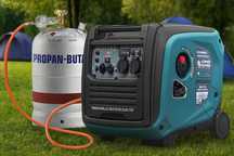 Inwerterowy generator Könner & Söhnen KS 5500iEG S agregat LPG/benzyna