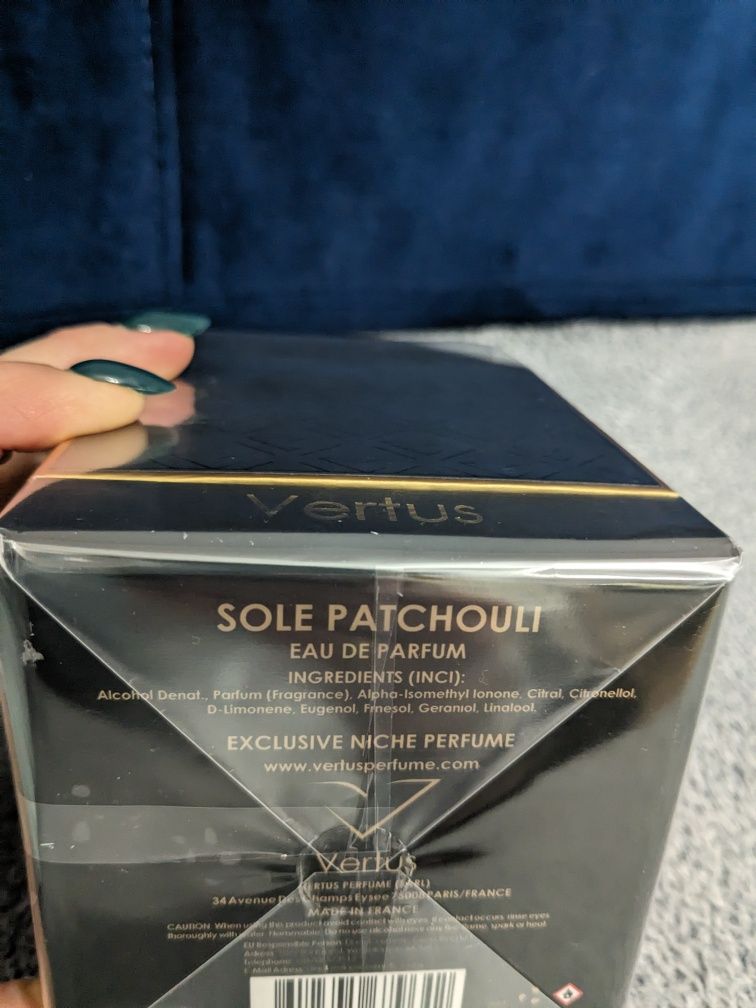 Vertus Sole Patchouli 100ml nowe