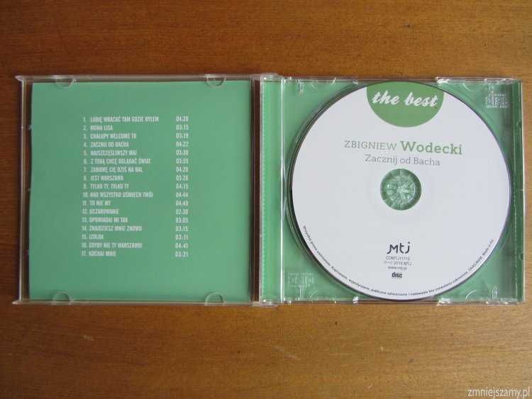Zbigniew Wodecki Zacznij od Bacha the best CD