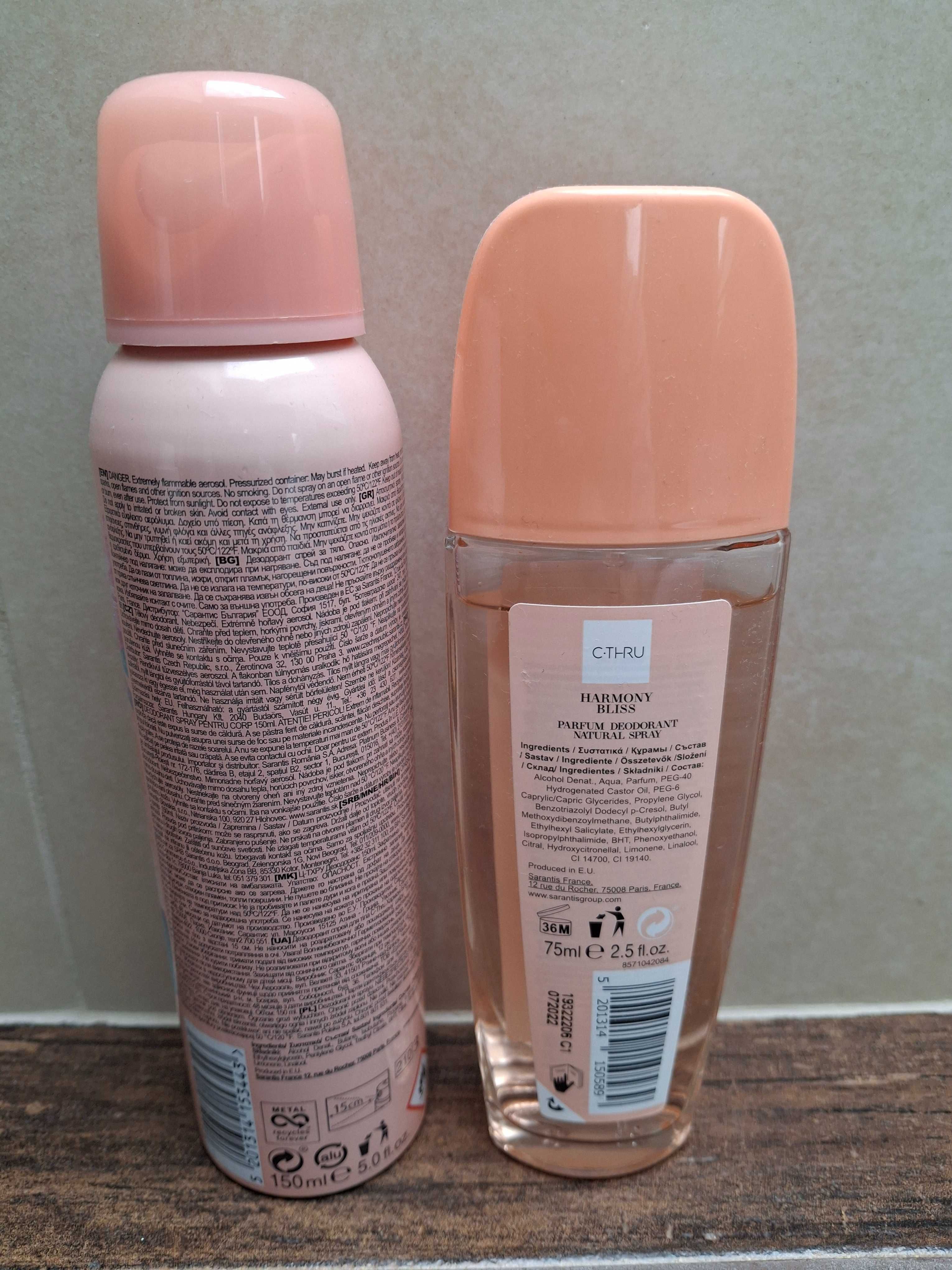Woda perfumowana i dezodorant C-Thru