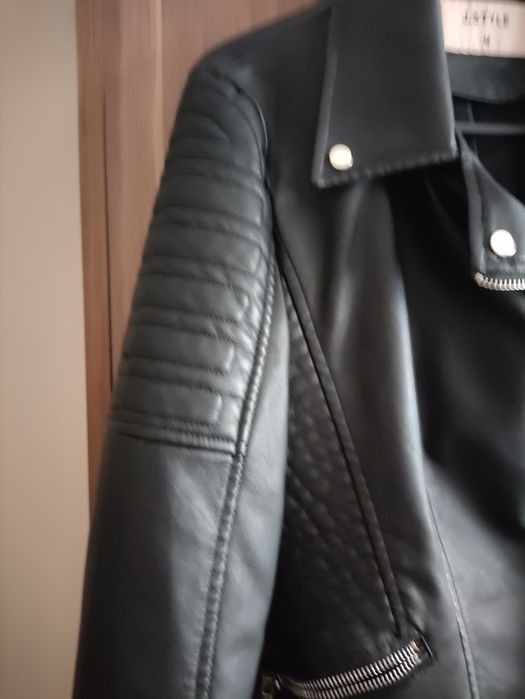 Kurtka ramoneska damska Eco skóra M