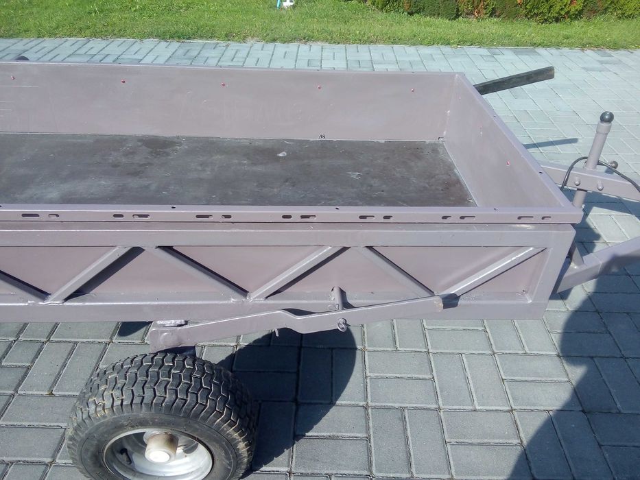 Przyczepka do traktorka kosiarki lub quada